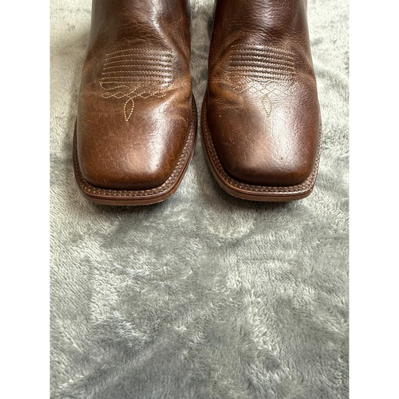Cody James Mens Blue Collection Western Broad Sq Toe Honey Size 12D StyleBBH45 - Picture 7 of 13